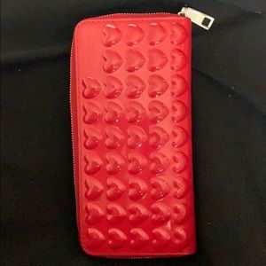 Marc Jacobs Embossed Hearts Continental Wallet